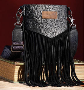 Wrangler Fringe Crossbody Bag