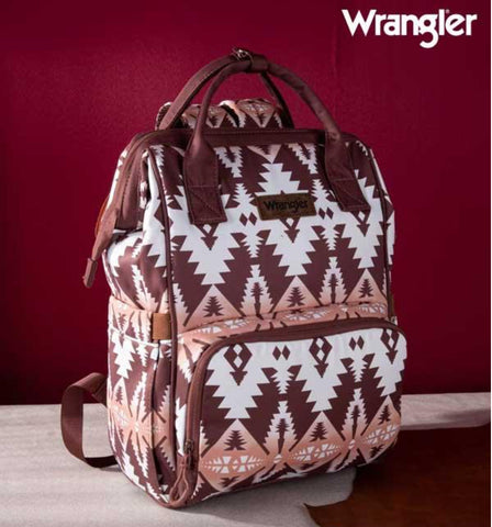 Wrangler Aztec Backpack/Diaper Bag