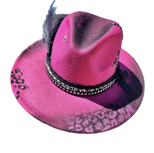 Pink Custom Rancher Hat