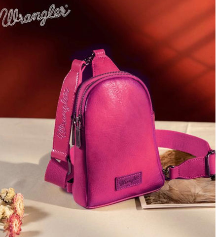 Pink Wrangler Sling Bag