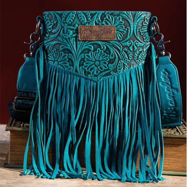 Wrangler Fringe Crossbody Bag