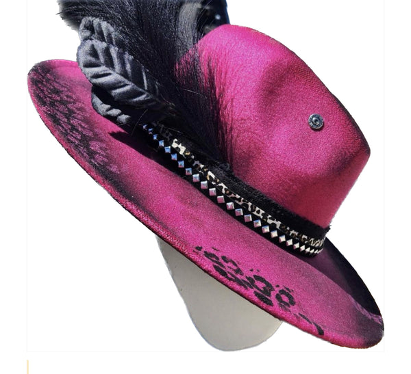 Pink Custom Rancher Hat