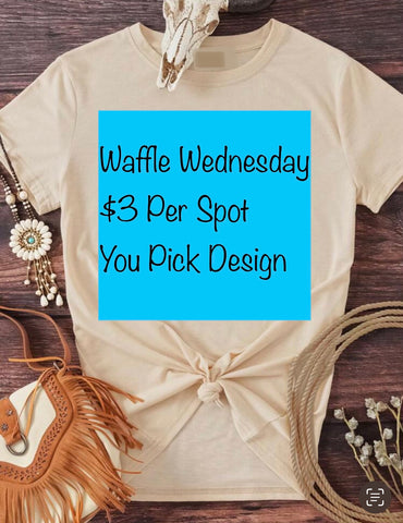 Waffle Wednesday Giveaway