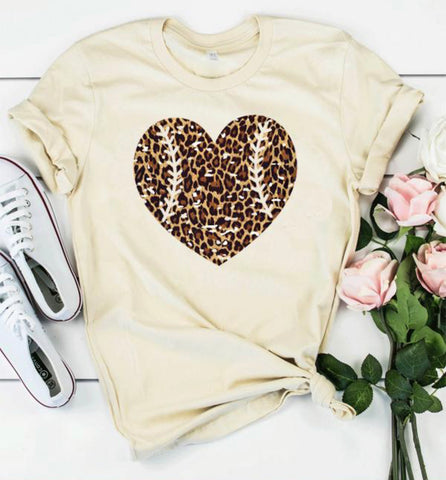 Leopard Ball Game Tee