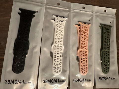 Leopard Print Watch Band