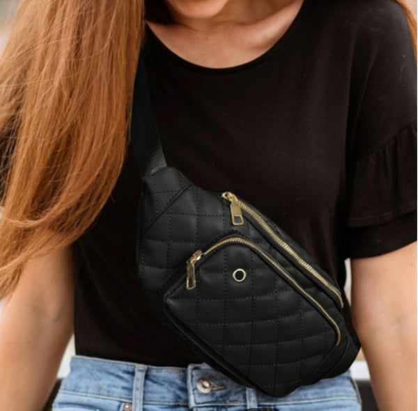 Black Waist Bag