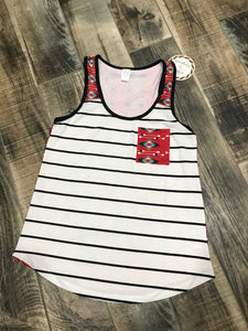 Aztec Stripped Tank