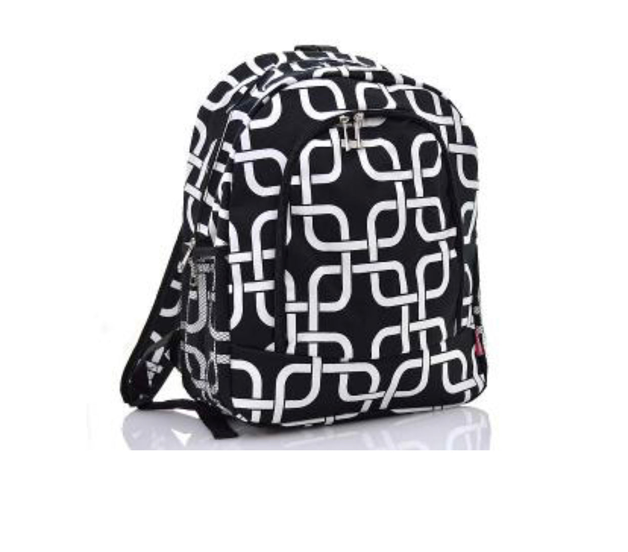 Geometric Print Backpack