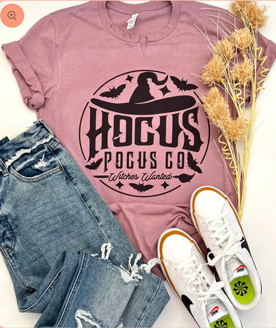 Hocus Pocus Distressed Tee