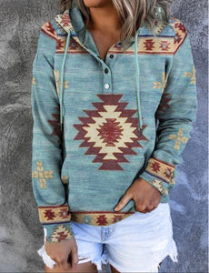 Light weight Aztec Hoodie